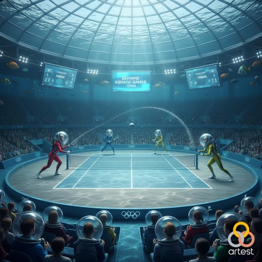 Underwater Tennis