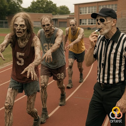 Zombie Race at Dusk