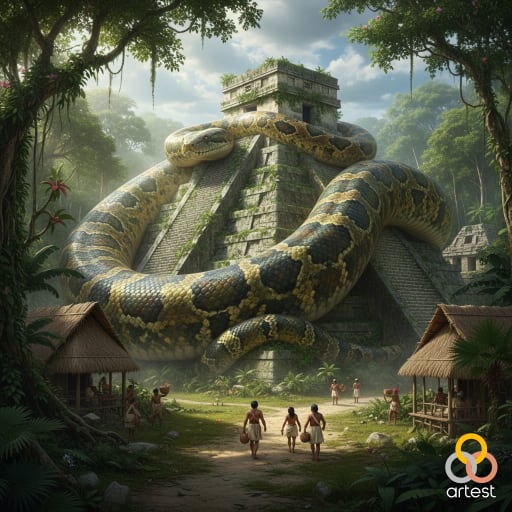 Giant anaconda