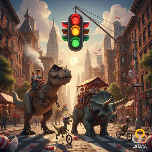 DinoTraffic Jam