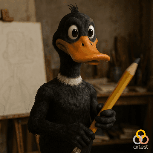 Duckman in the Studio