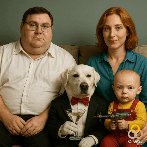 Family in Hyper-Reality