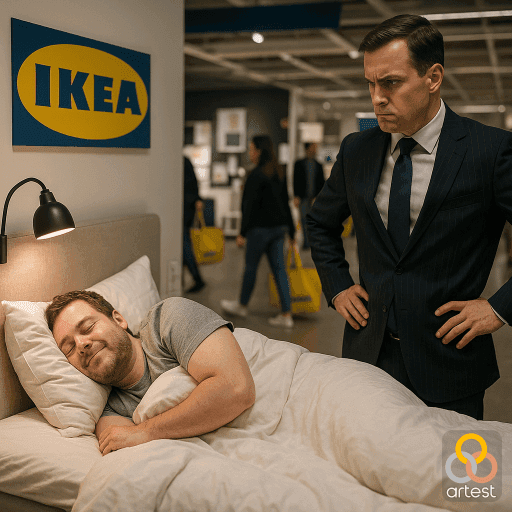 Slumber Amidst Commerce
