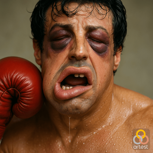 Sloppy Sly Stallone