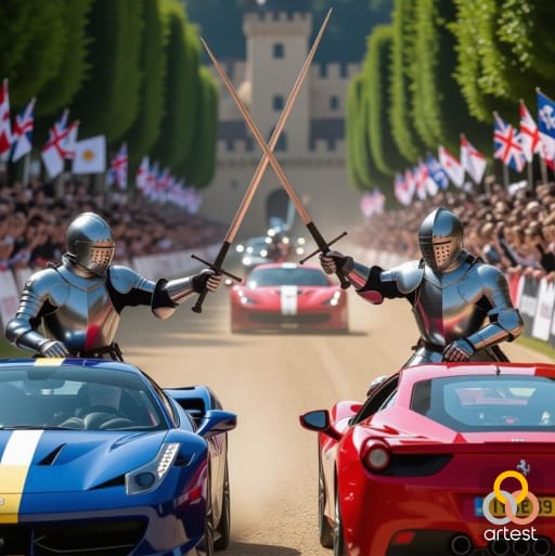 Ferrari Jousting