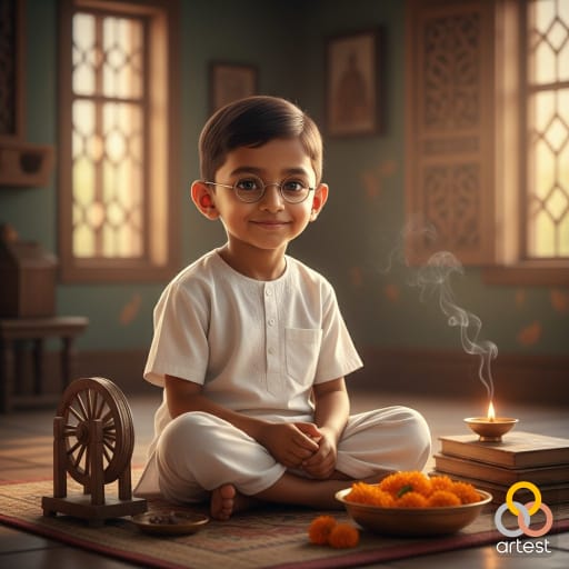 The Beginnings of Wisdom - Young Gandhi